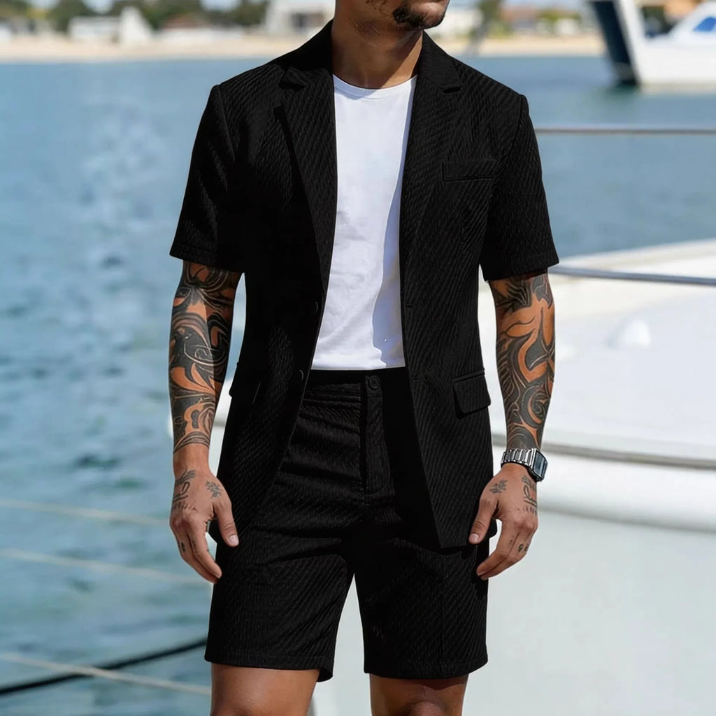 Terno de Verão Estilo Britânico