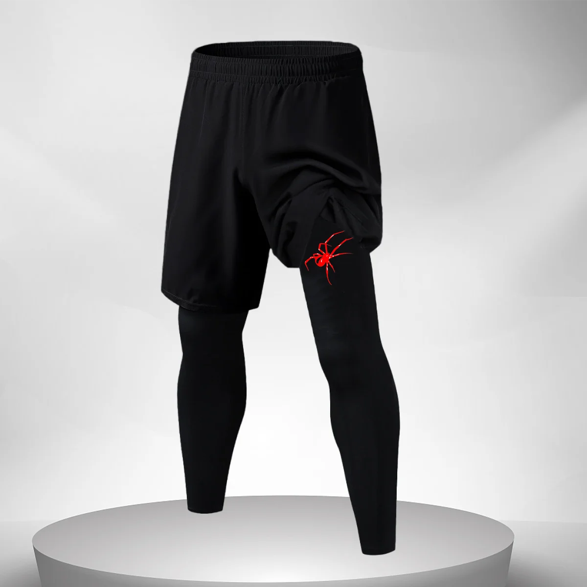 Calças de treinamento de fitness calças de compressão de corrida dos homens secagem rápida ginásio treino leggings masculino esporte inferior