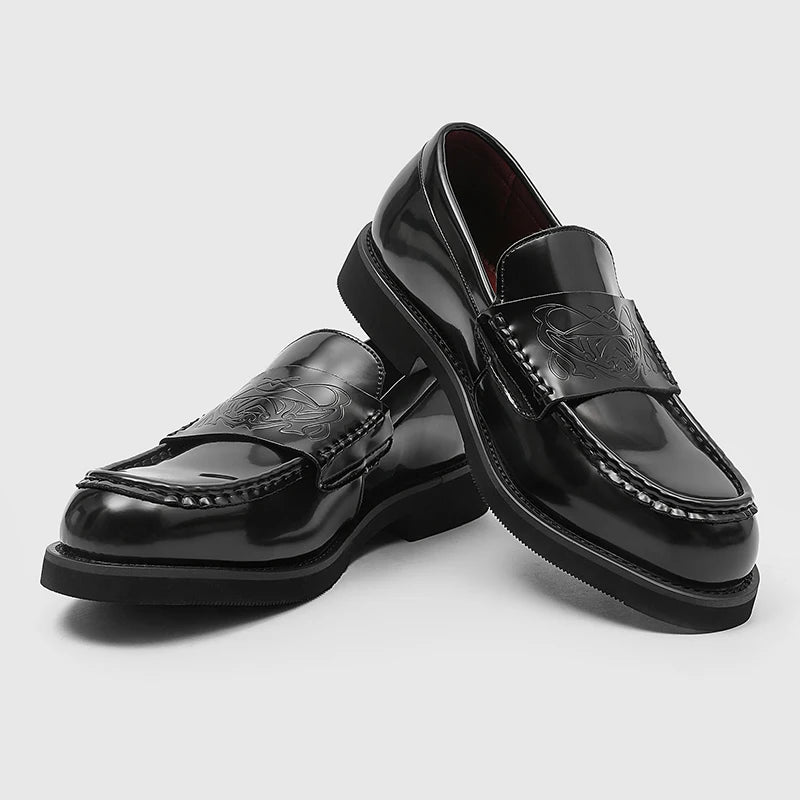 Mocassins Casuais com Relevo